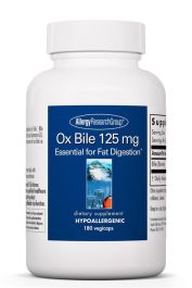 Ox Bile 125 mg - 180 Vegicaps