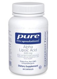 Alpha Lipoic Acid 600 mg - 60 Capsules