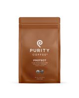 Protect Purity Organic Coffee - Light-Medium Roast Whole Bean Coffee (12 oz)