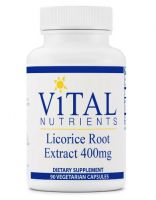 Licorice Root Extract 400 mg - 90 Vegetarian Capsules